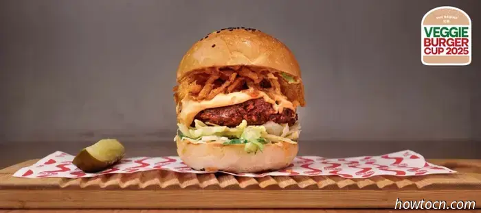La hamburguesa de frijoles de Slowboat en Lotus Lane gana la Copa de Hamburguesas Vegetarianas