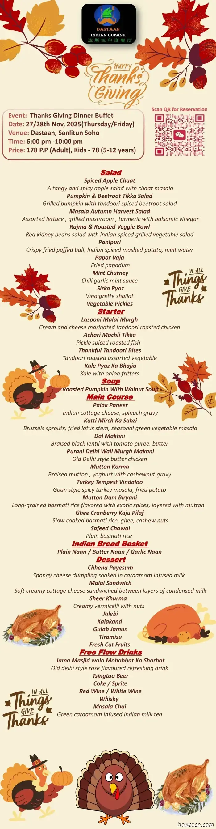 Glù glù! Dove procurarti il banchetto per il Giorno del Ringraziamento - Parte 1