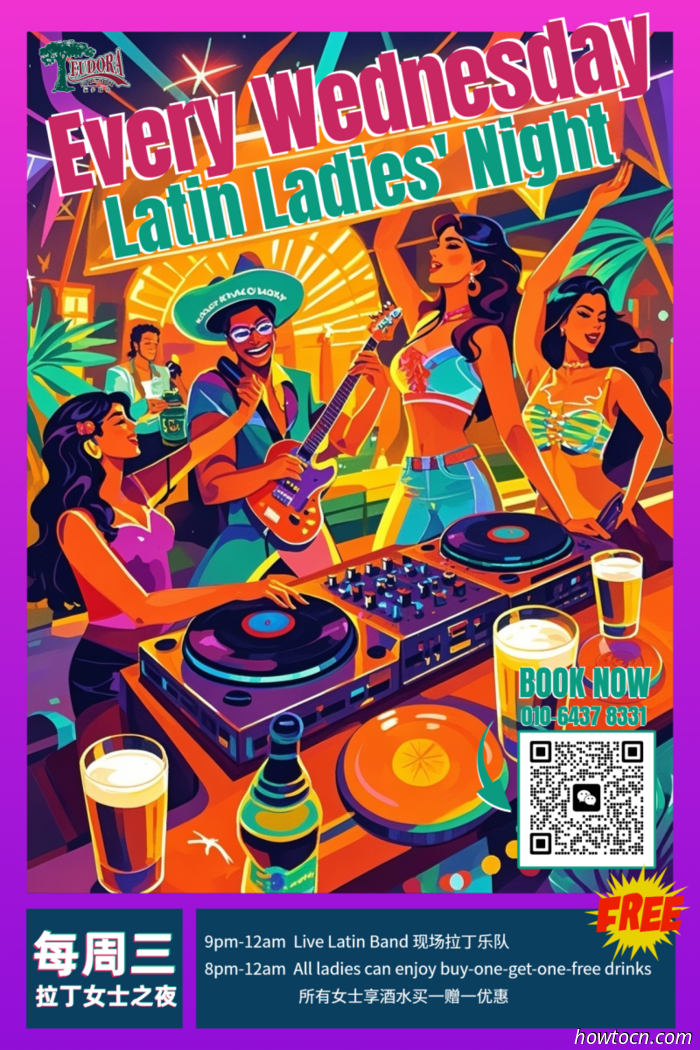 Latin Ladies Night ritorna a Eudora, c'è jazz parigino al Blue Note e WTF?? ospiterà la loro festa annuale di fine anno dedicata al vino questa settimana a Pechino.
Dance – Latin Ladies' Night a Eudora Station
Le serate con band dal vivo sono tornate recentemente a Eudora Station, e con esse ritorna la Latin Ladies' Night. Ogni mercoledì dalle 21:00 a mezzanotte la band latina LOCOCOS salirà sul palco portando autentiche vibrazioni latine a Eudora Station. Ma non è tutto: le donne possono inoltre usufruire della promozione “acquista una bevanda e ne ricevi una gratis” dalle 20:00 a mezzanotte. La serata è a ingresso gratuito e puoi leggere ulteriori dettagli qui.
Eudora Station6 Fangyuan Xilu, Chaoyang District朝阳区芳园西路6号
Listen – “Modular” Tour di Srdjan Ivanovic al Blue Note
Il batterista jazz nato nei Balcani e con base a Parigi Srdjan Ivanovic suonerà al Blue Note giovedì 18 dicembre. Tornando in Cina dopo dieci anni, la tappa di Pechino fa parte del suo “Modular” Tour 2025. Sarà alla guida di un quartetto di alto livello con il chitarrista di spicco Manu Codjia, il bassista Yoni Zelnik (ECM) e la promettente flautista Louise Chavanon. Puoi aspettarti una serata ricca di musica che fonde jazz moderno, ritmi balcanici e improvvisazione fluida.
Il “Modular” Tour di Srdjan Ivanovic si terrà al Blue Note alle 20:00 di giovedì 18 dicembre. I biglietti costano 200 RMB e possono essere acquistati scansionando il codice QR nel poster sopra. Puoi leggere di più sull'evento qui.
Blue Note BeijingB1/F, 23 Qianmen Dajie, Dongcheng District东城区前门东大街23号院内B1层
Drink – WTF Wine Tasting with Friends Festa di fine anno con vini italiani
WTF?? concluderà l'anno in grande stile con una degustazione e festa di fine anno sabato 20 dicembre da Nesto. Sarà possibile provare 11 vini italiani selezionati, tra cui Vermentino, Cannonau, Primitivo e Prosecco Rosé. Oltre al vino, ci sarà una selezione di stuzzichini e altre attività come il concorso per il maglione di Natale più brutto, un “gioco di degustazione cieca sexy” e un'asta di bottiglie misteriose.
La festa di fine anno “WTF?? Wine Tasting with Friends” si terrà da Nesto il 20 dicembre dalle 14:30 alle 17:30. I biglietti costano 299 RMB e possono essere prenotati scansionando il codice QR nel poster sopra. Puoi leggere di più sull'evento qui.
Nesto1-103, Mix Island 9A Nongzhan Nanlu, Chaoyang district朝阳区农展南路甲9号Mix岛•西西里村
LEGGI: Mangia, bevi e sii allegro: pasti e offerte di Natale Pt. 1
Immagini: Freepik, per gentile concessione degli organizzatori