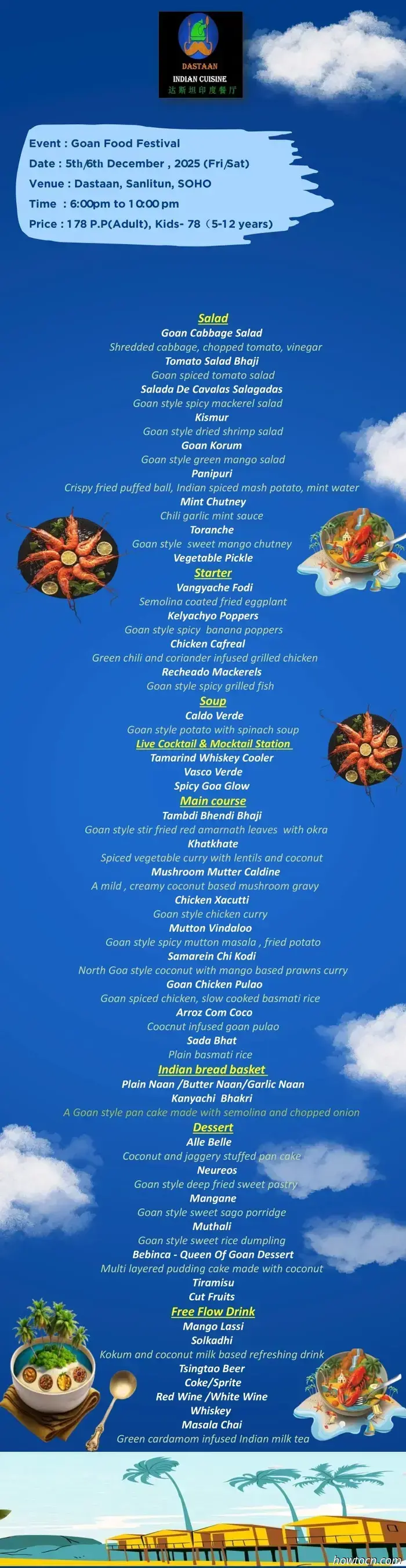 Migas Pop-Up, goanisches Food-Festival und weitere kulinarische und alkoholische Specials