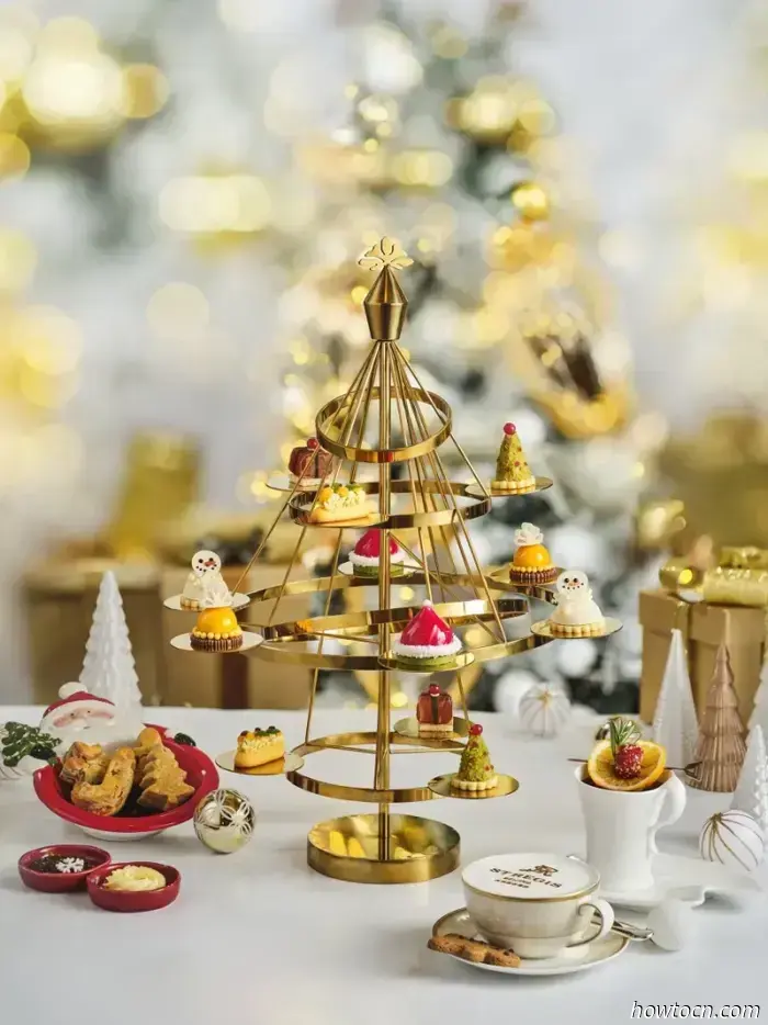 Abbraccia l'eleganza di questa stagione con questi tè pomeridiani natalizi